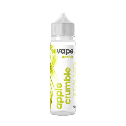 Apple Crumble Shortfill 50ml E liquid by 88 Vape