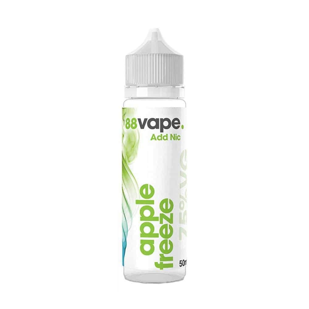 Apple Freeze Shortfill 50ml E liquid by 88 Vape