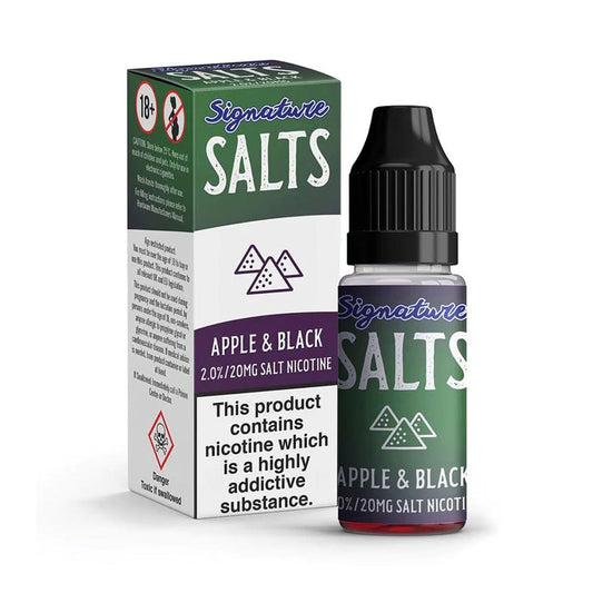 Apple & Blackcurrant 10ml Nicotine Salt E-Liquid by Signature Salts