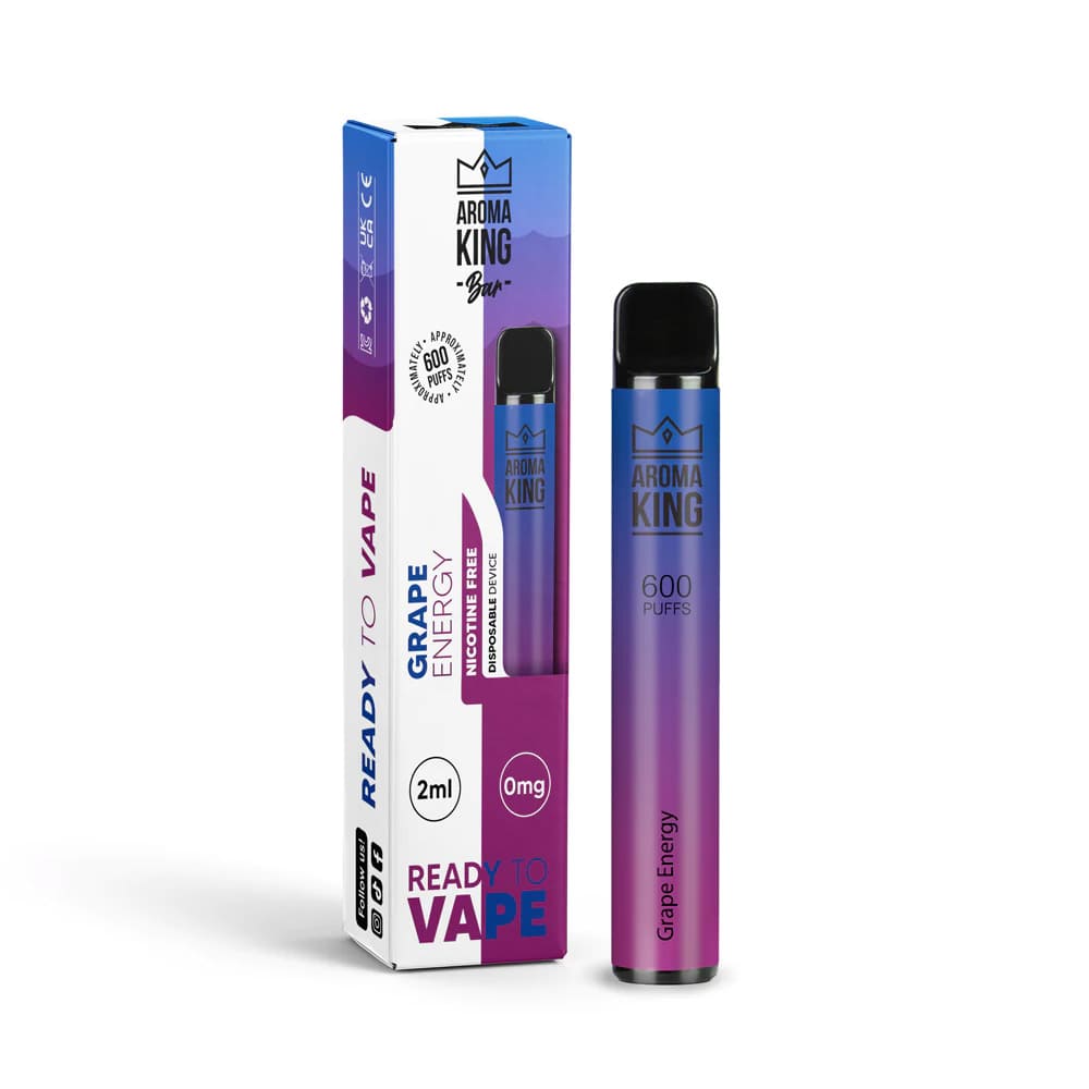 Aroma King Grape Energy Disposable Vape