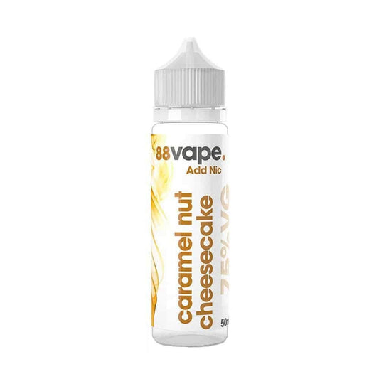 Caramel Nut Cheesecake Shortfill 50ml E liquid by 88 Vape