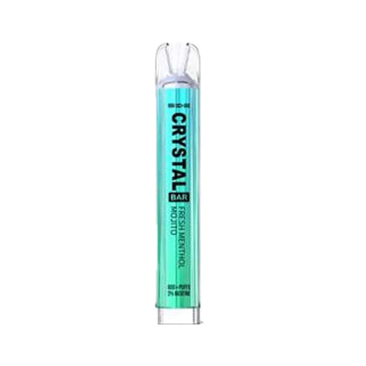 Crystal Bar 600 Puffs Fresh Menthol Mojito Disposable Vape