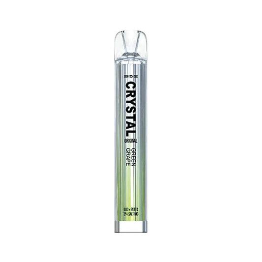 Crystal Bar 600 Puffs Green Grape Disposable Vape