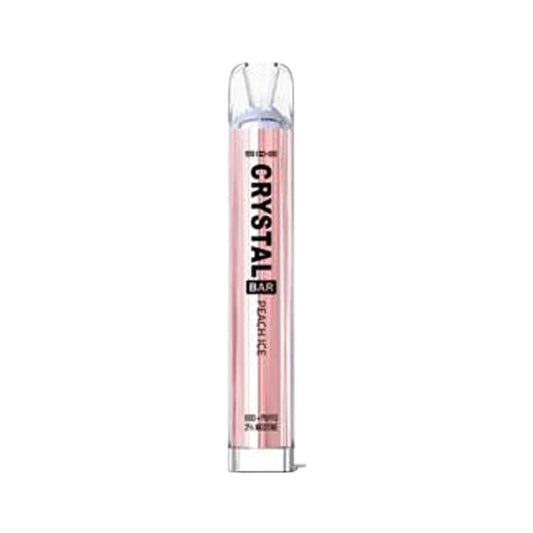 Crystal Bar 600 Puffs Peach Ice Disposable Vape