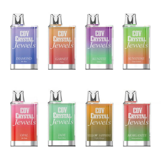 COV Crystal Jewels 600 Puffs Disposable Vape (Pack of 10)