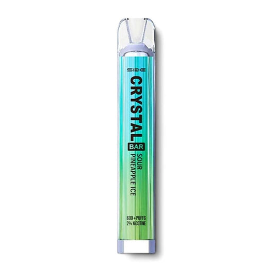 Crystal Bar 600 Puffs Sour Pineapple Disposable Vape