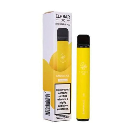 Banana Ice Elf Bar Disposable vape