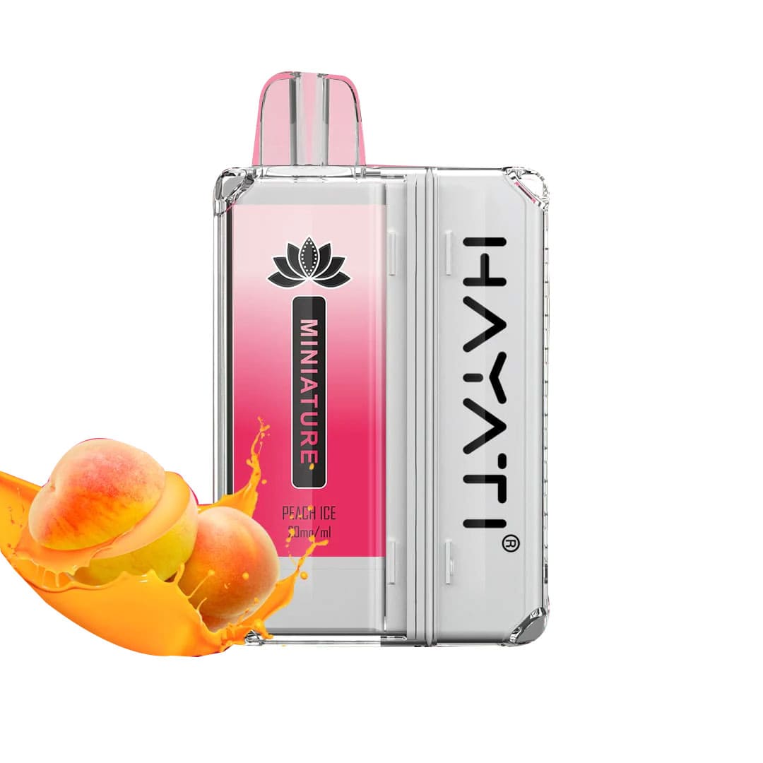 Hayati Miniature Peach Ice 600 Pod Kit