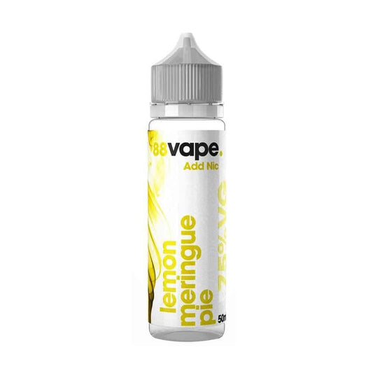 Lemon Meringue Pie Shortfill 50ml E liquid by 88 Vape