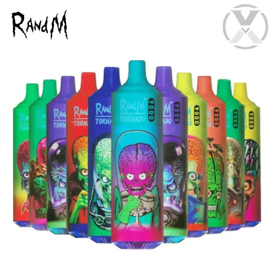 Box Of 10 RandM Tornado 9000 Puffs Wholesale Price